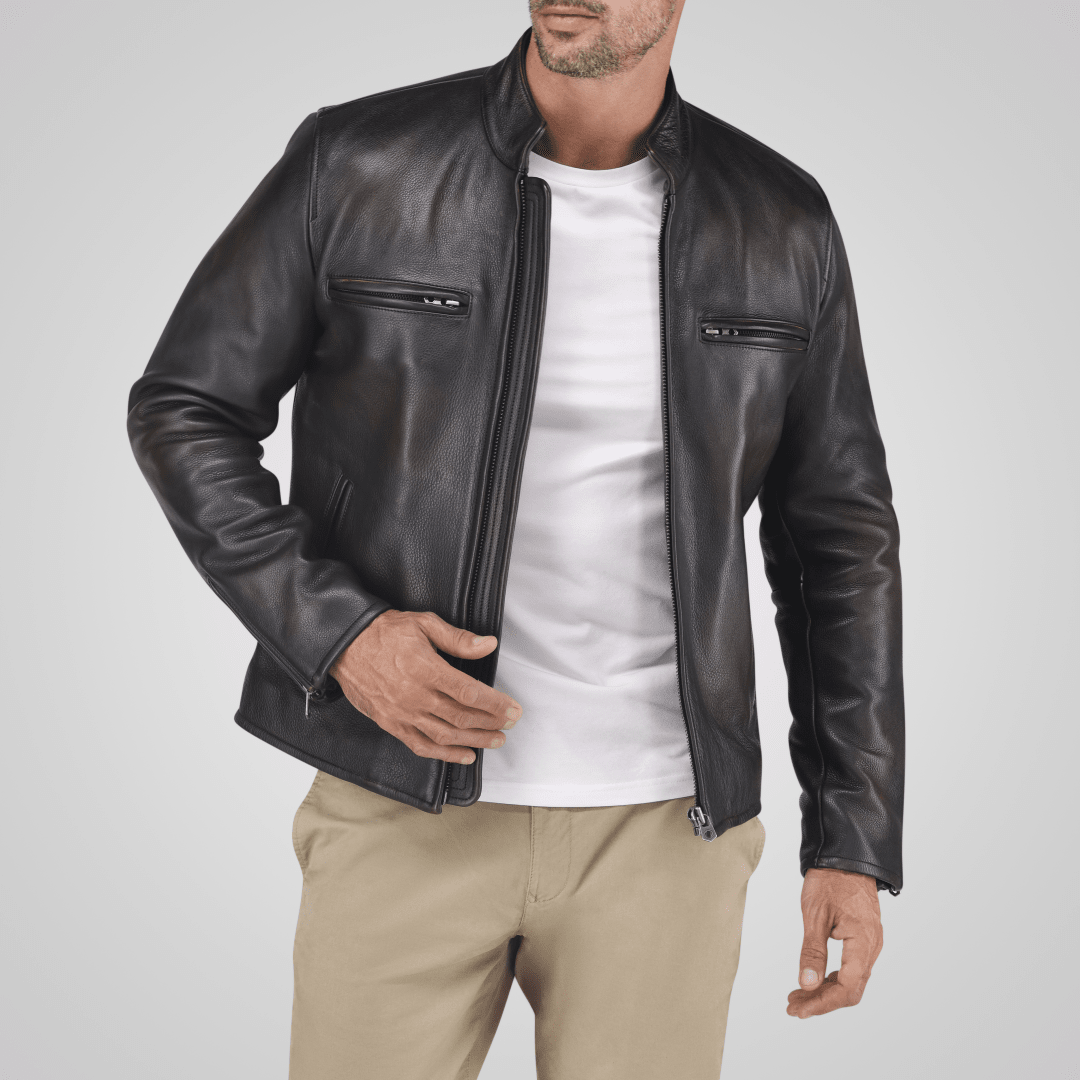 Harley Biker Jacket, Black