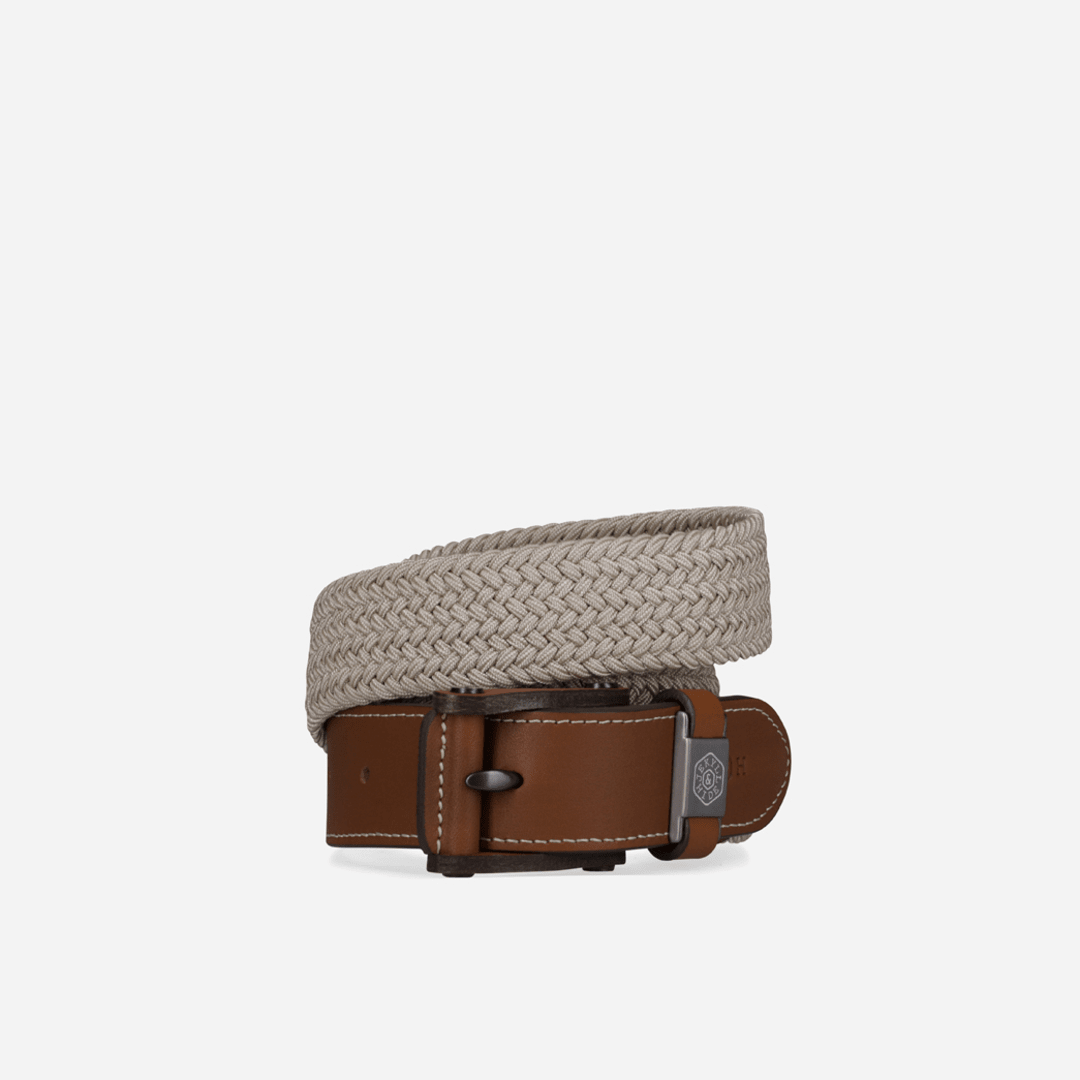 Colorado Elasticated Braided Belt - Jekyll and Hide SA, rolled up image