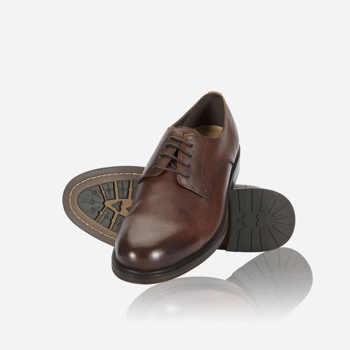 Leather Dress Shoe, Brown