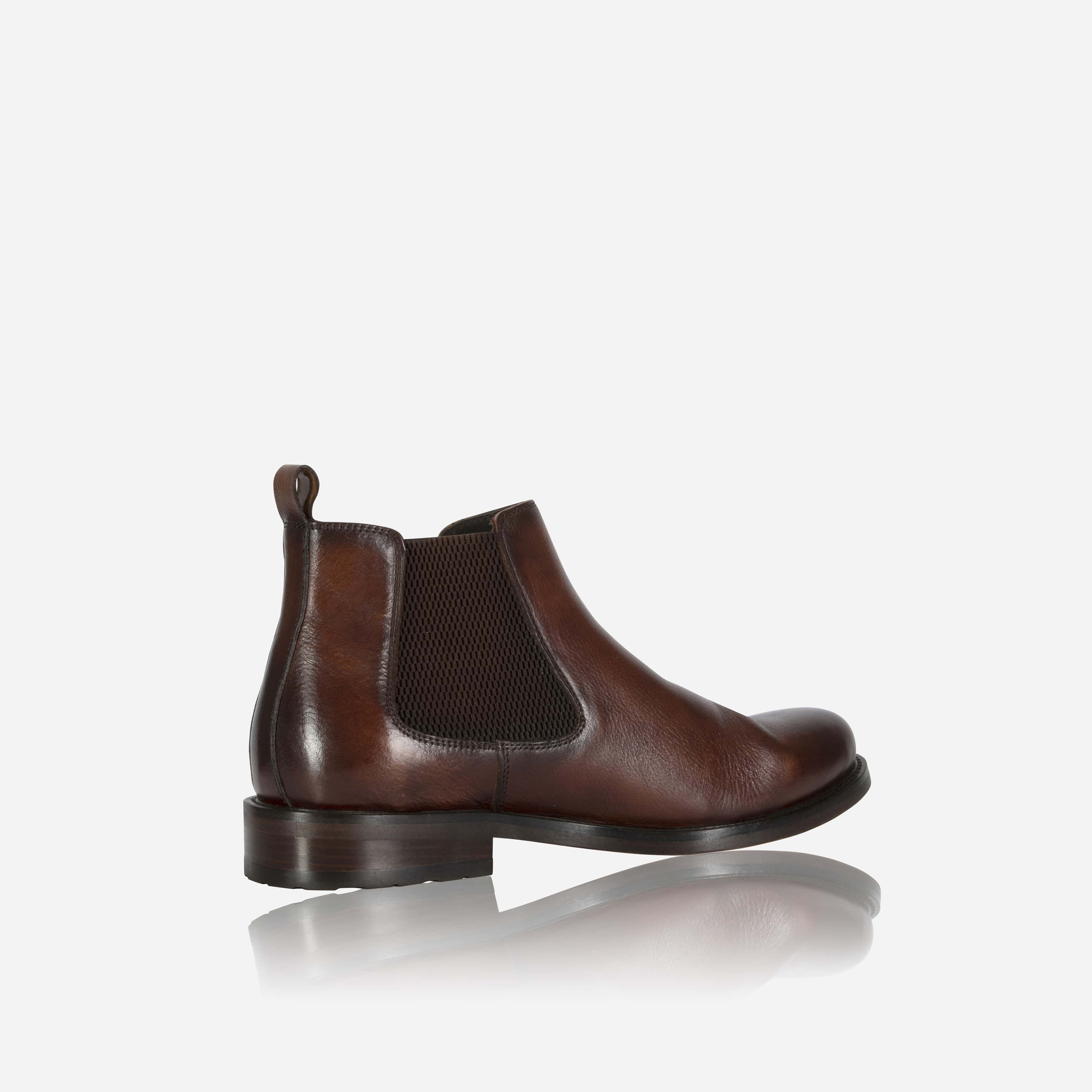 Leather Chelsea Boot, Tan