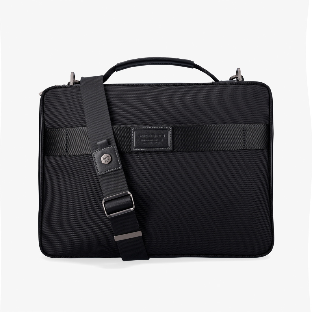 Slim Nylon 15" Laptop Sleeve, Black