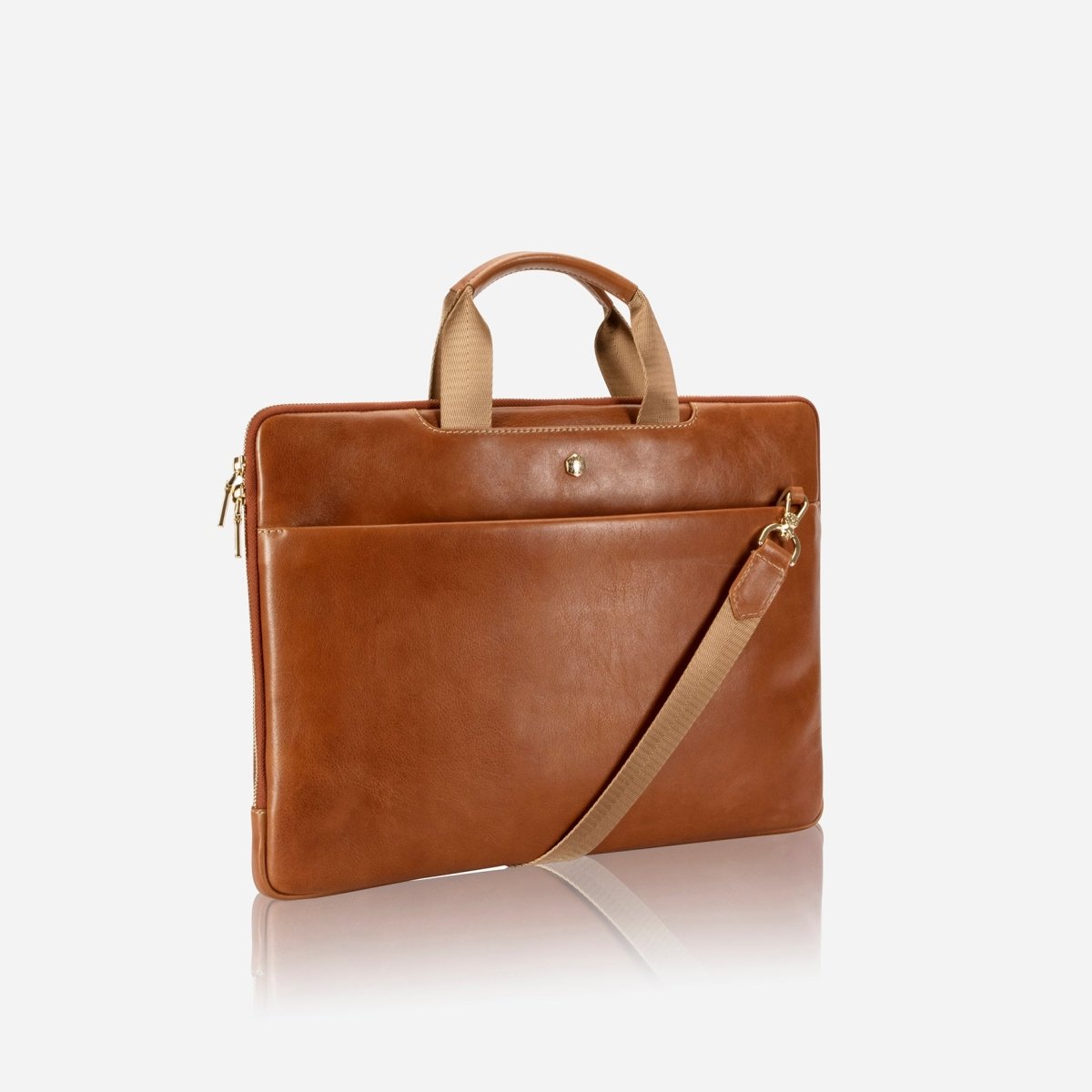 Slim Laptop Sleeve, Tan