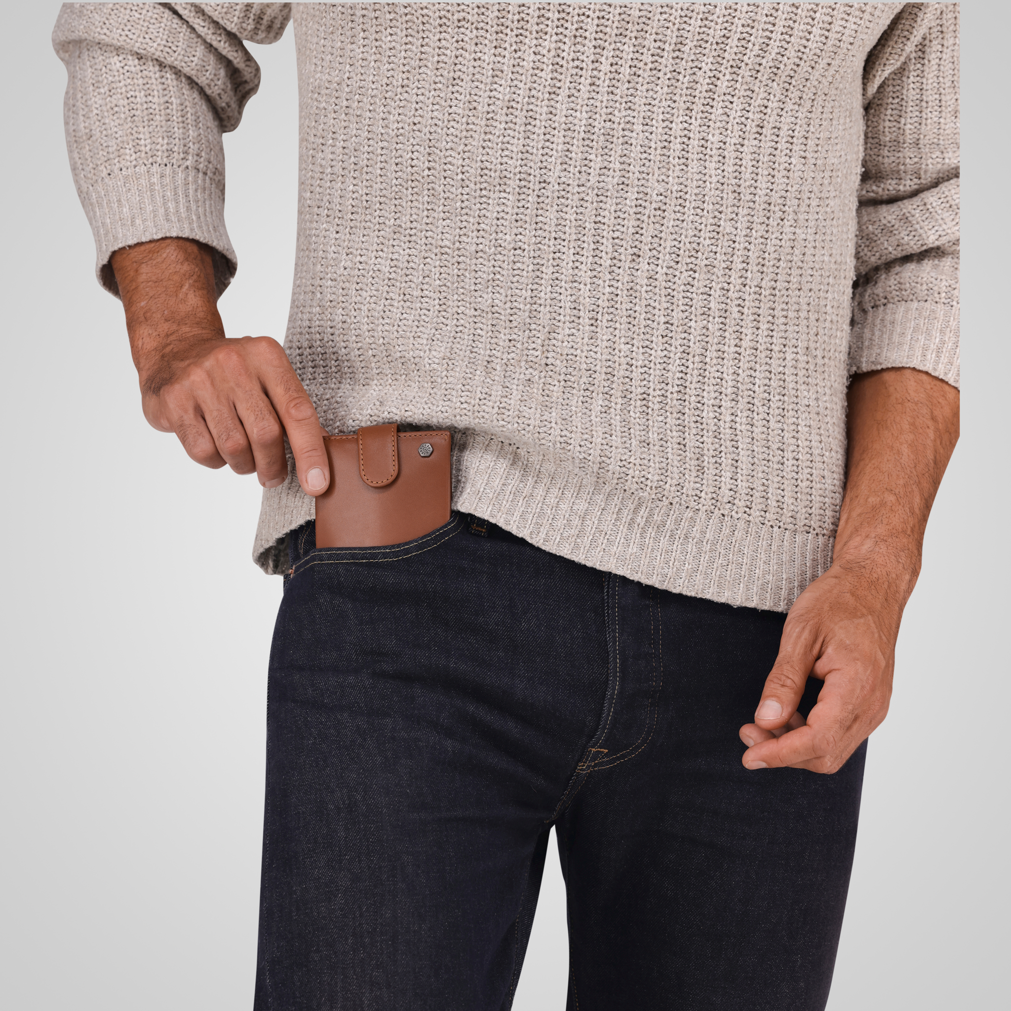 Billfold Wallet with Coin and ID Window