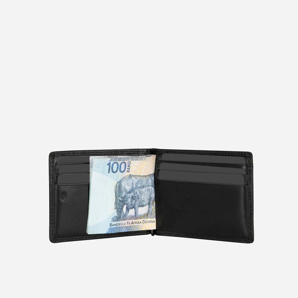 Leather Money Clip Wallet
