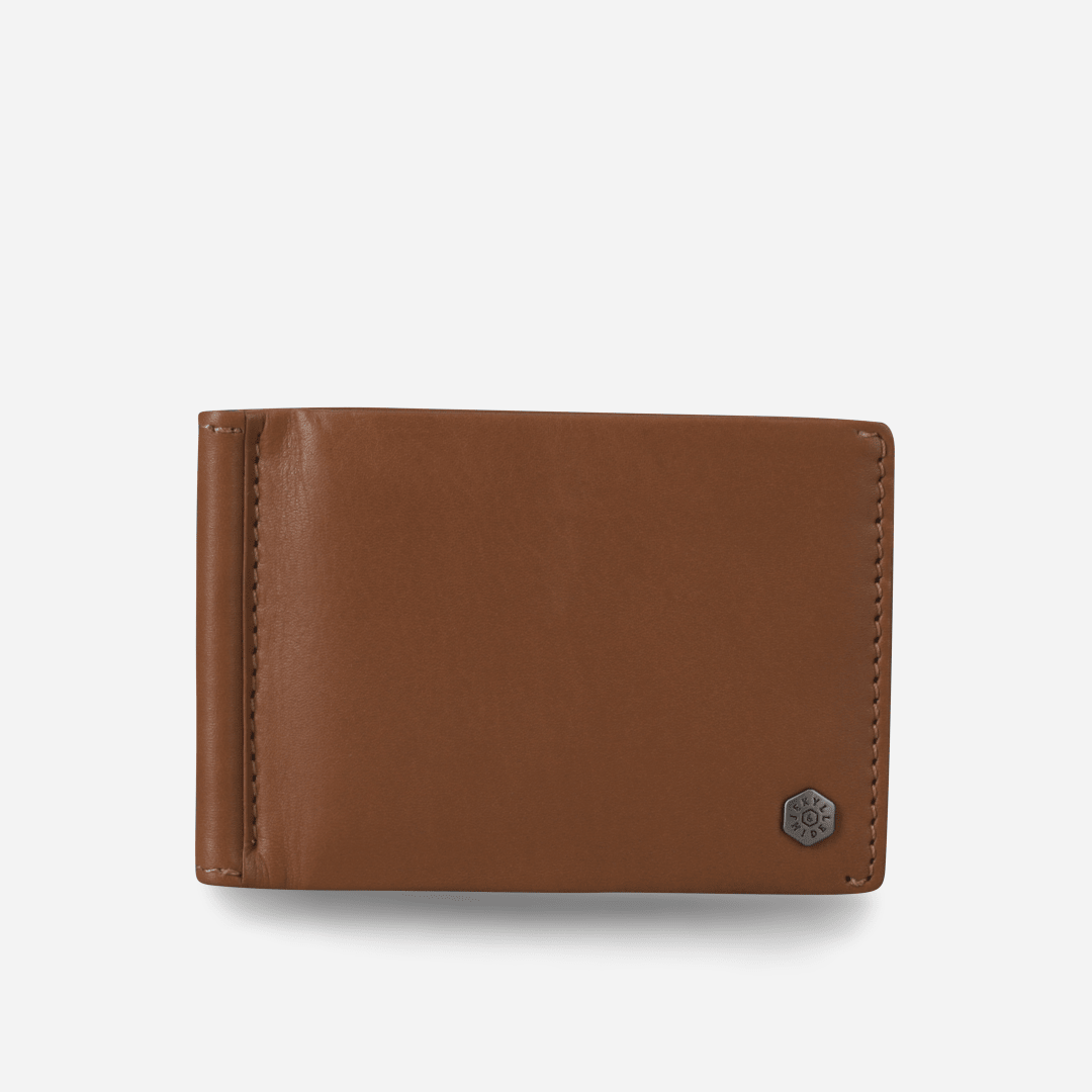 Leather Money Clip Wallet