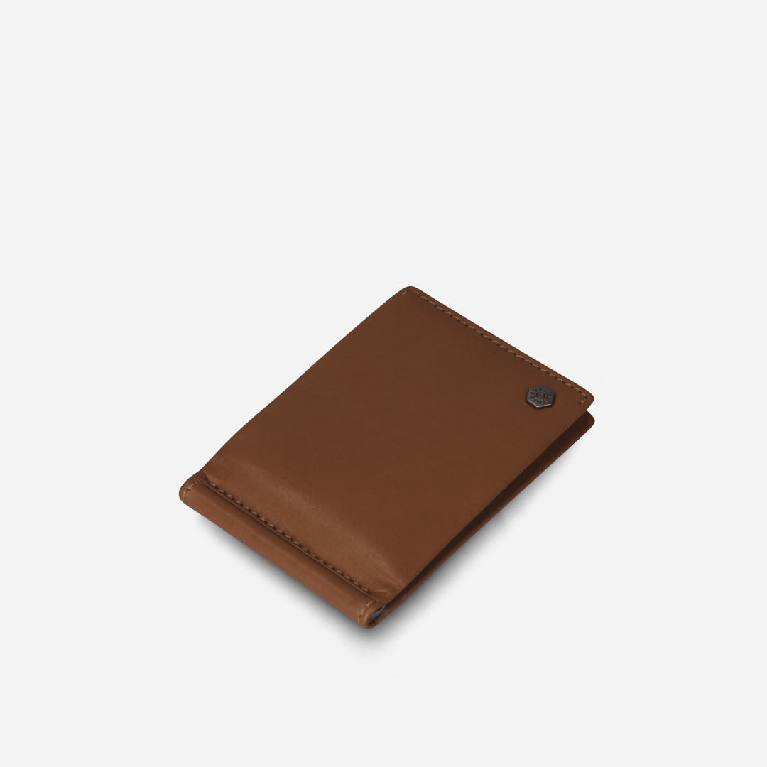 Leather Money Clip Wallet