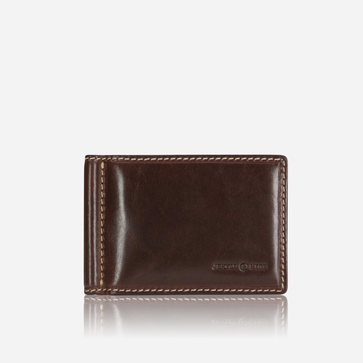 Leather Money Clip Wallet