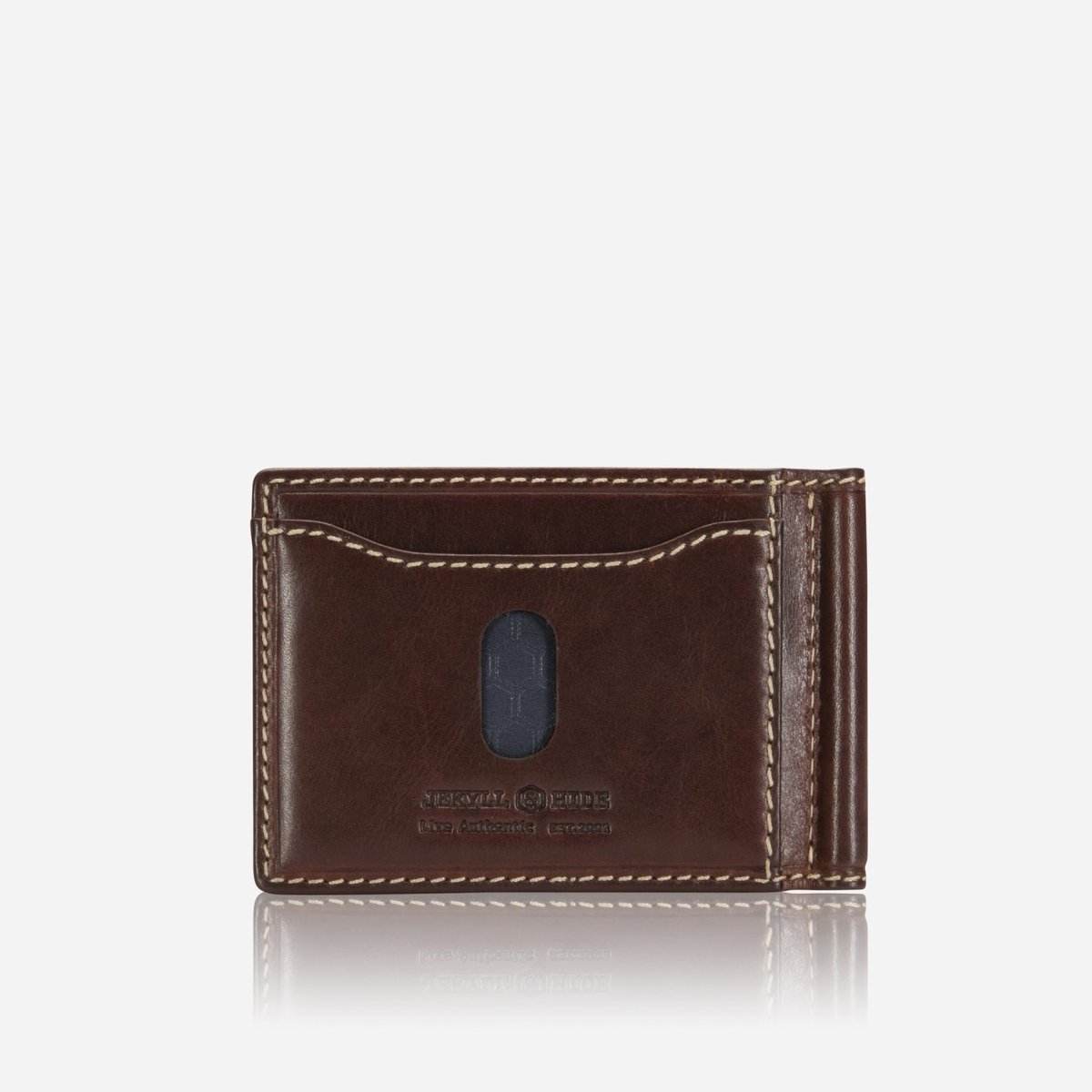 Leather Money Clip Wallet