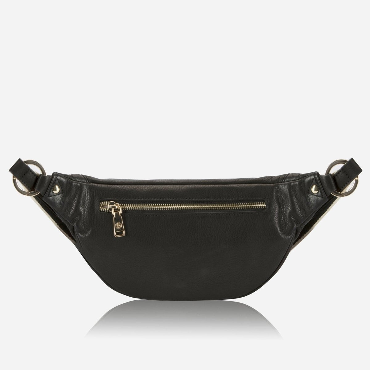 Geneva Ladies Leather Waist Bag