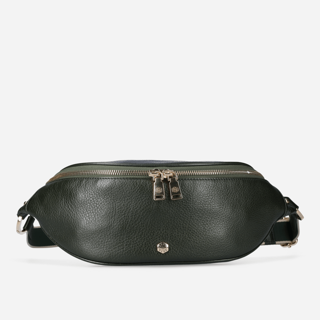 Geneva Ladies Leather Waist Bag
