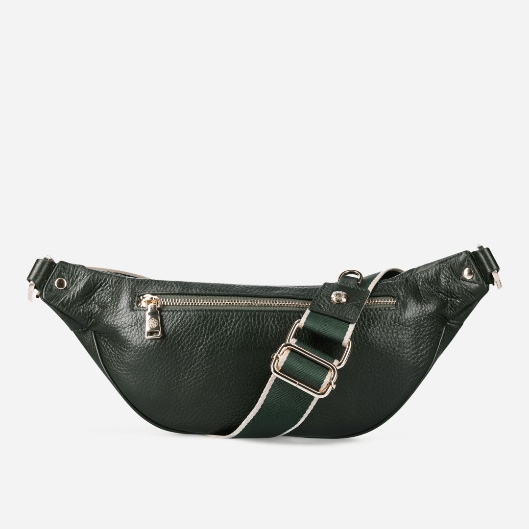 Geneva Ladies Leather Waist Bag
