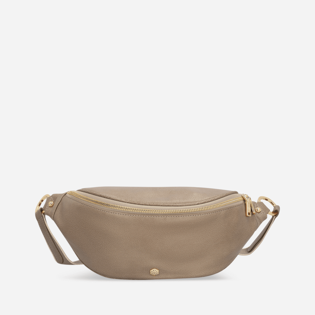 Geneva Ladies Leather Waist Bag