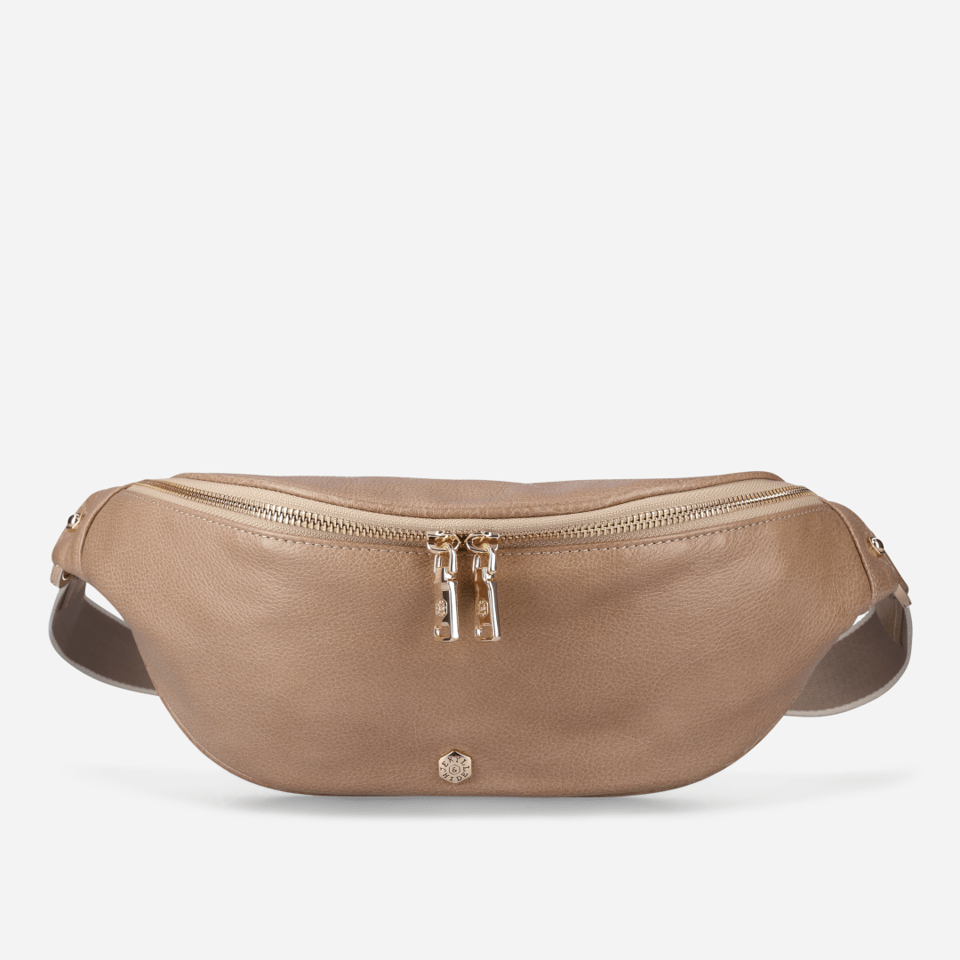 Geneva Ladies Leather Waist Bag