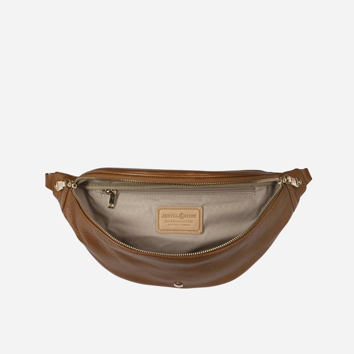 Geneva Ladies Leather Waist Bag