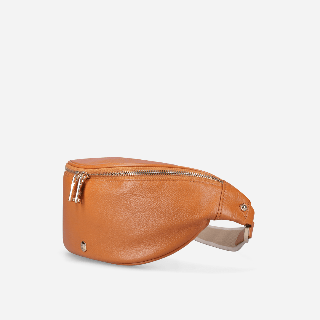 Geneva Ladies Leather Waist Bag