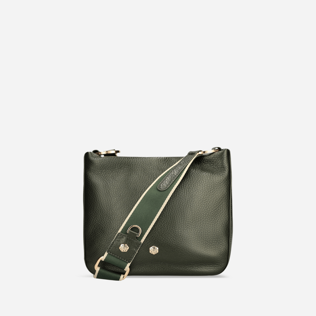 Geneva Leather Crossbody Bag