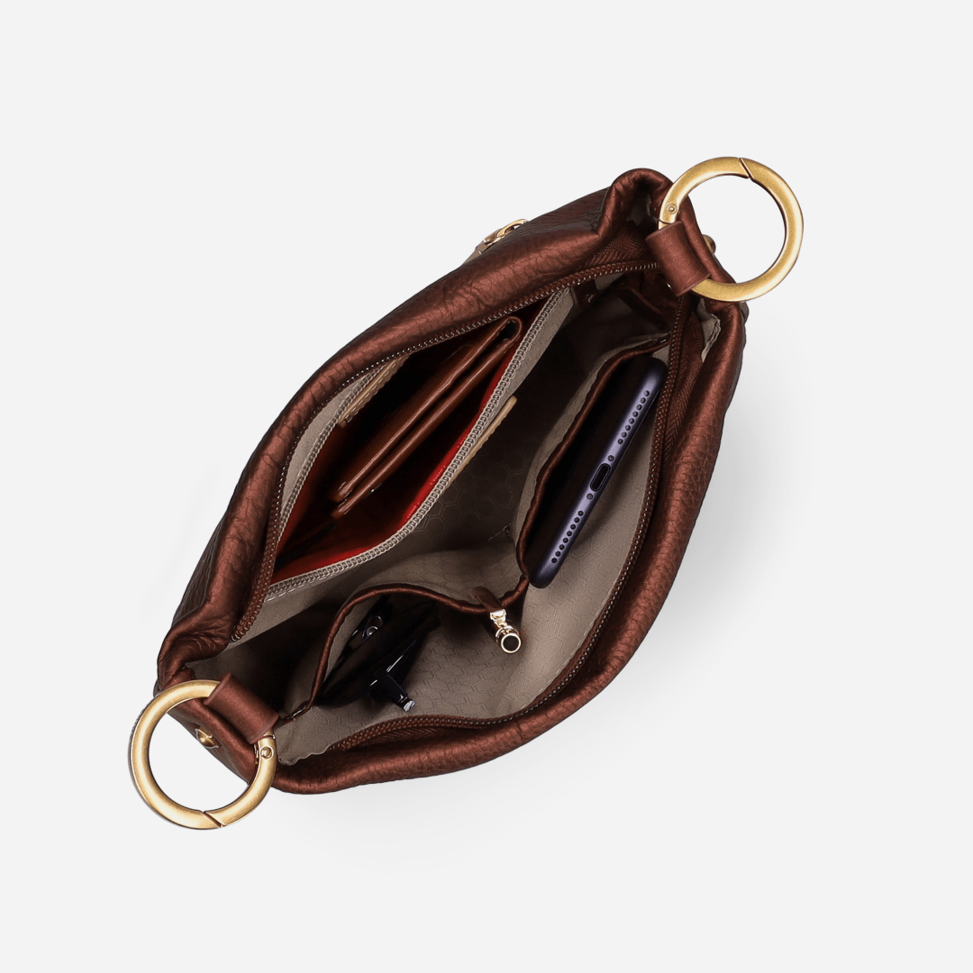 Geneva Leather Crossbody Bag