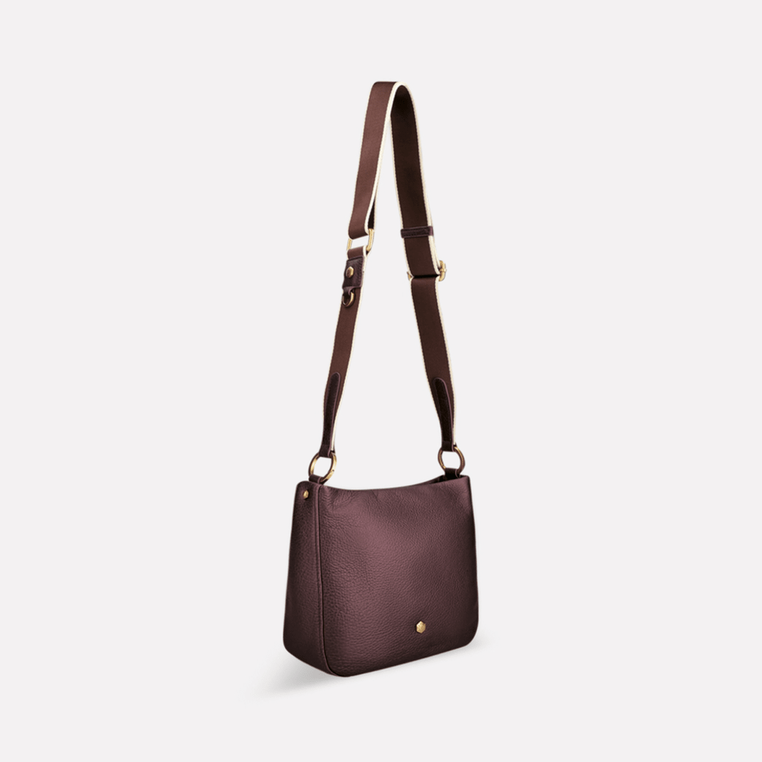 Geneva Leather Crossbody Bag
