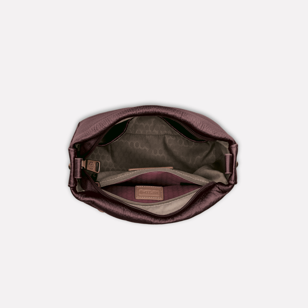 Geneva Leather Crossbody Bag