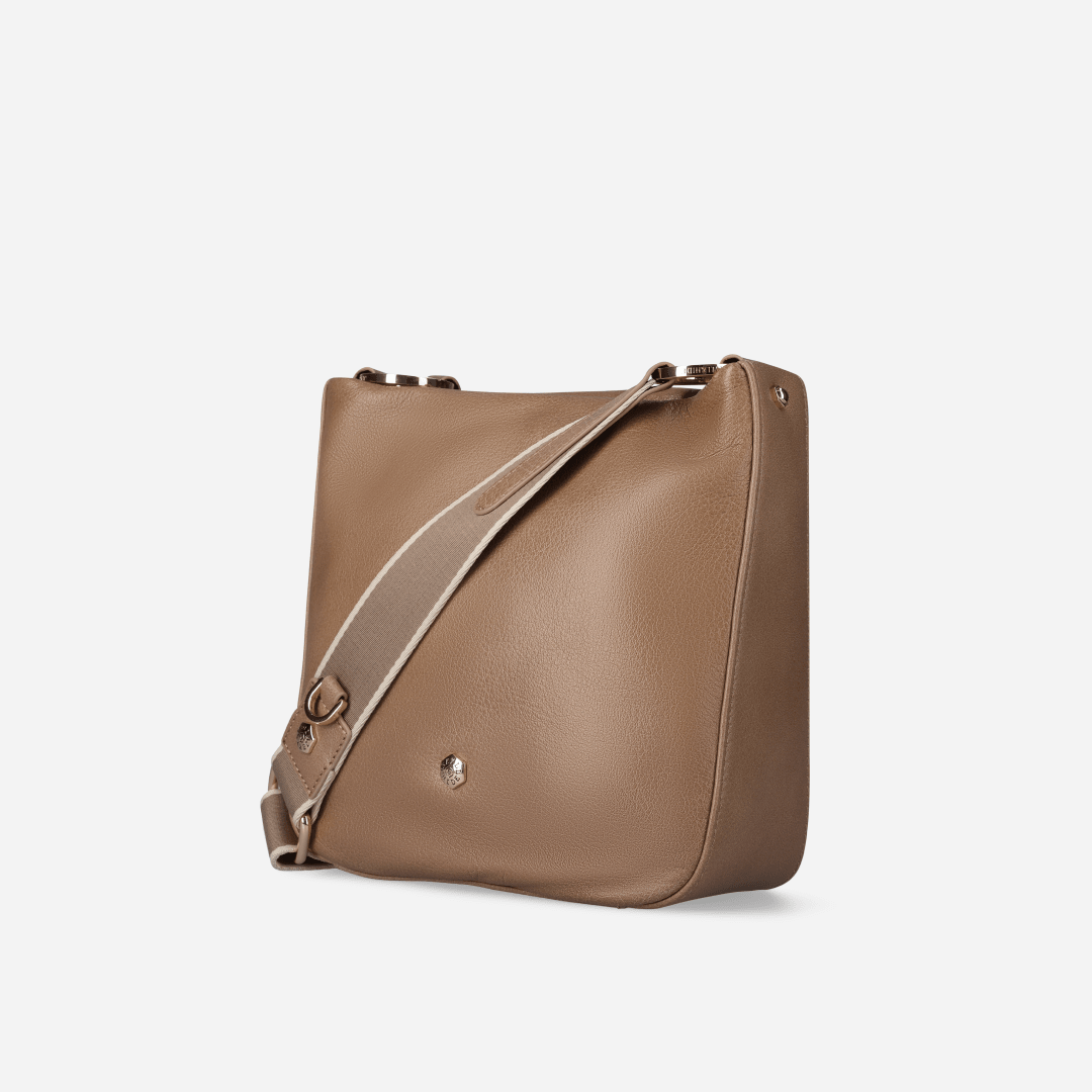 Geneva Leather Crossbody Bag