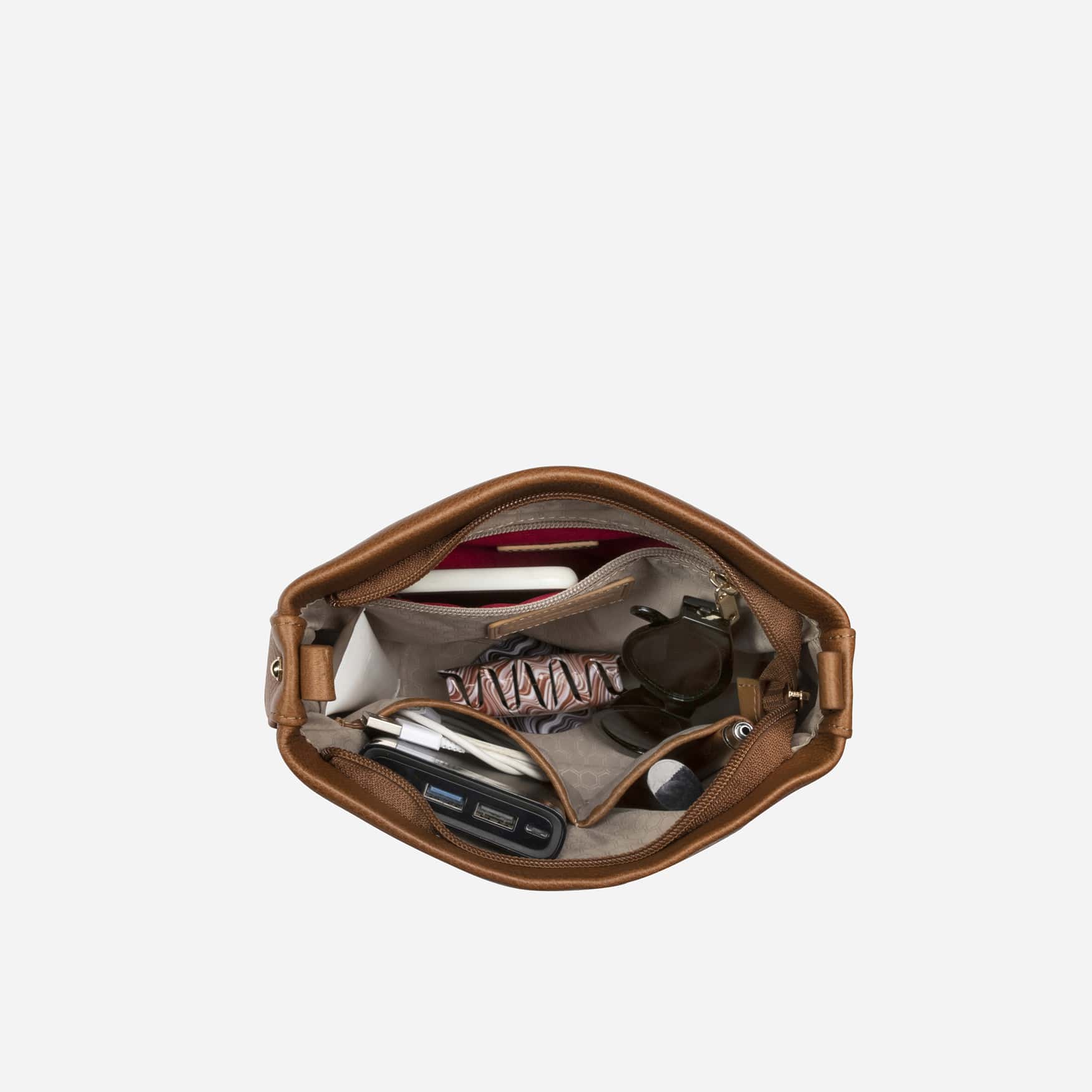 Geneva Leather Crossbody Bag