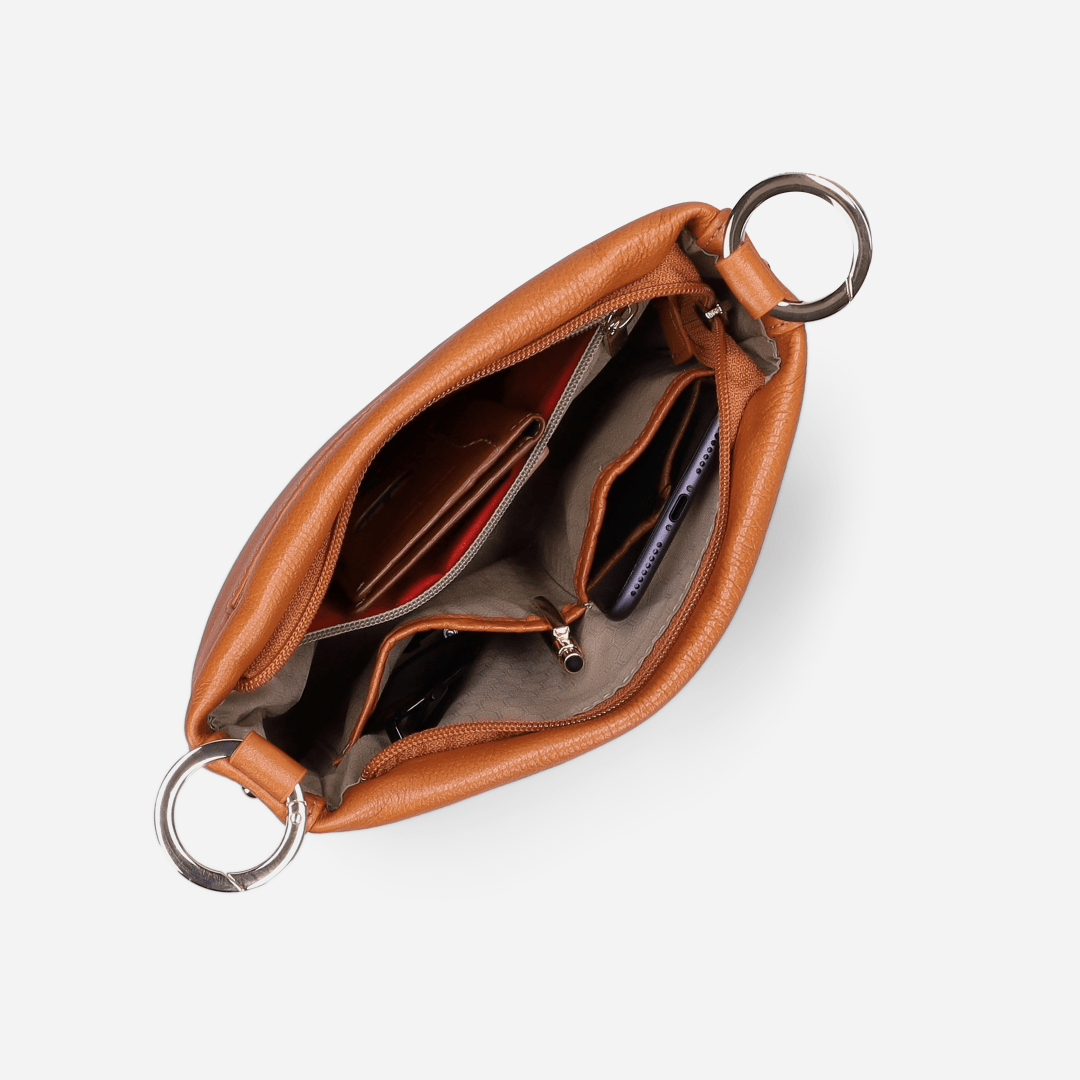 Geneva Leather Crossbody Bag