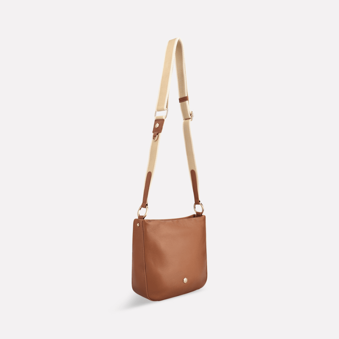 Geneva Leather Crossbody Bag