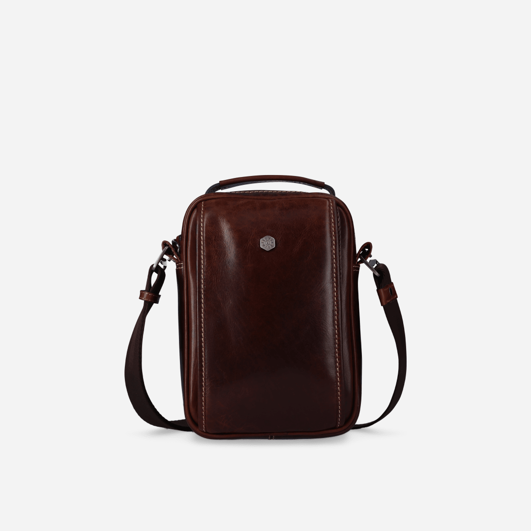 Mens Detailed Crossbody Bag