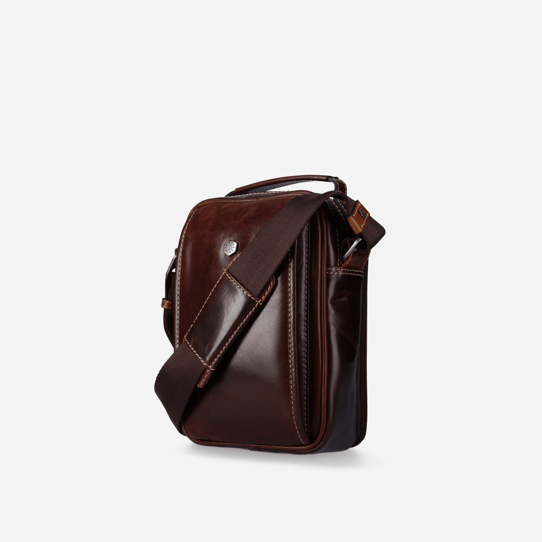 Mens Detailed Crossbody Bag
