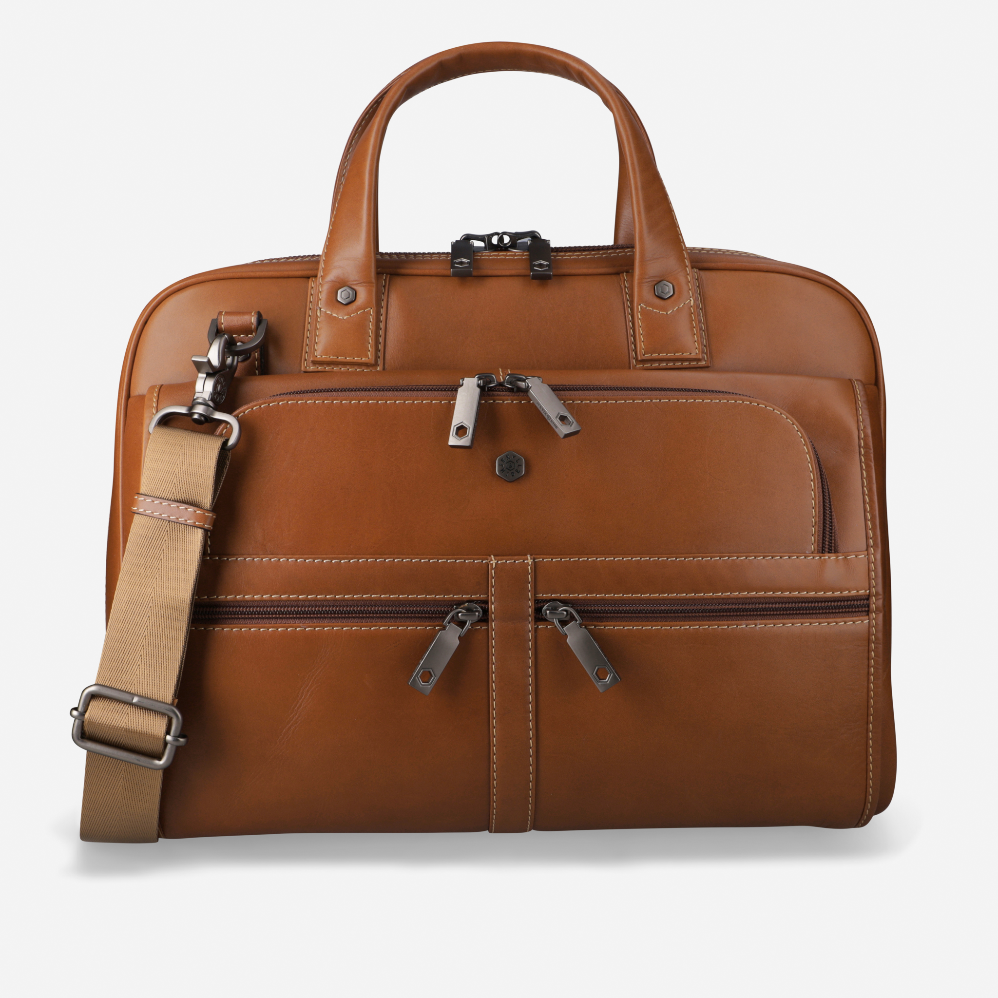 Large Multi Compartment Briefcase