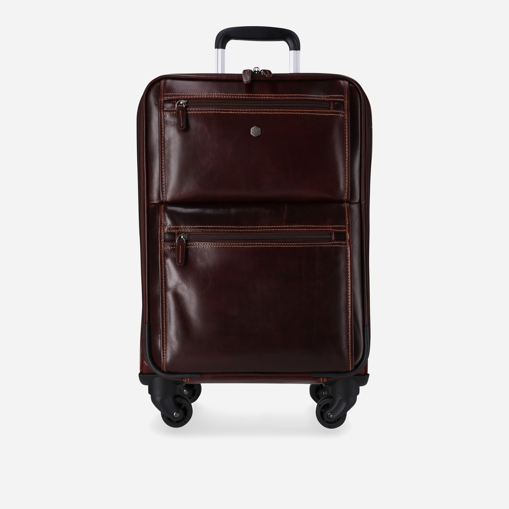 4 Wheel Cabin Trolley 50cm, Tobacco