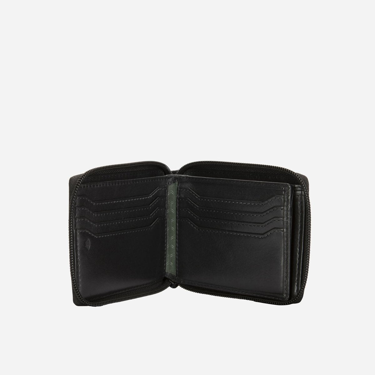 Large Zip Around Wallet With Coin