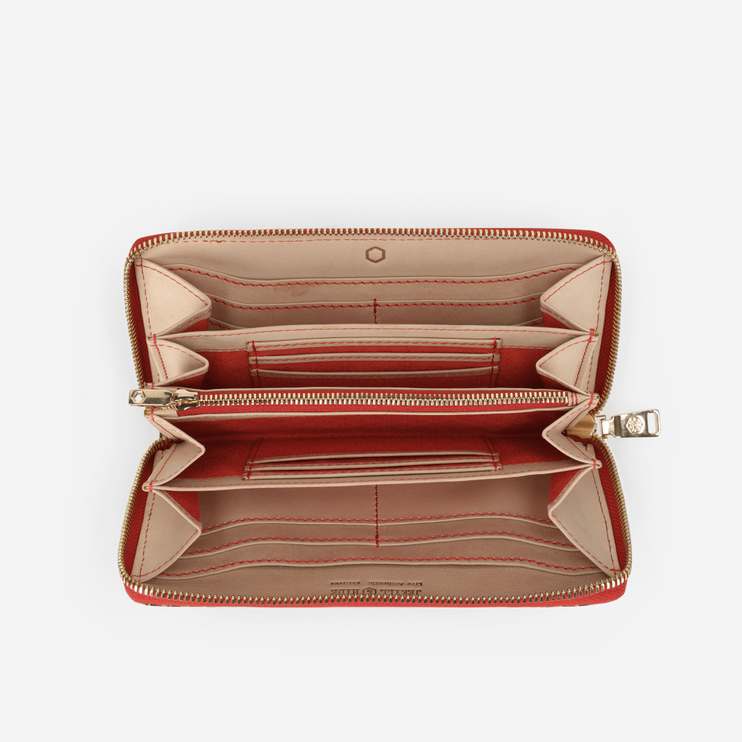Large Classic Zip Around Purse