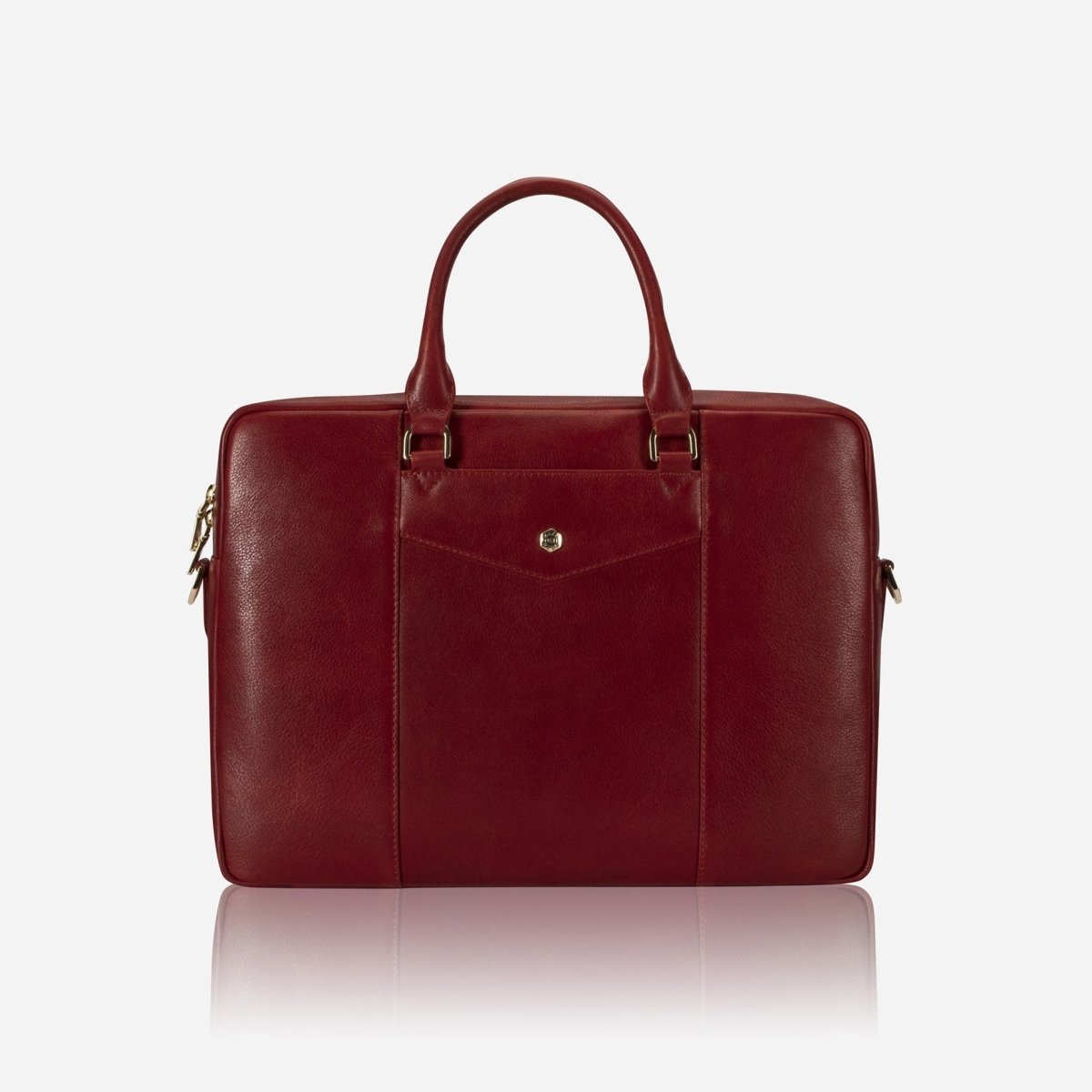 Paris Ladies Briefcase, Red