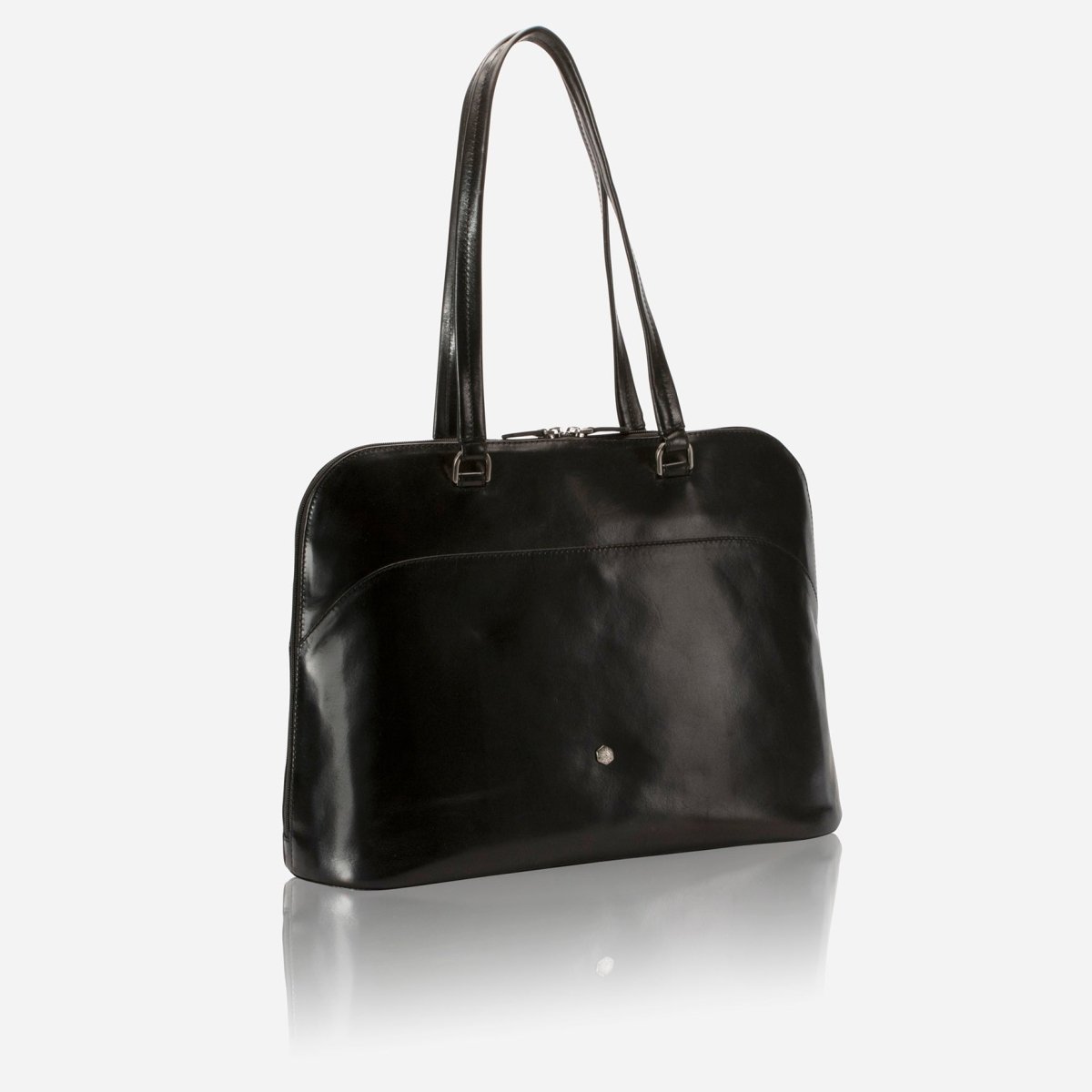 Business 15" Leather Laptop Handbag