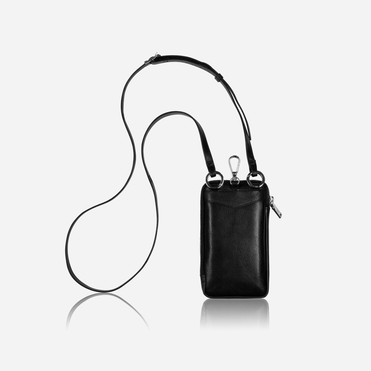 Leather pouch with strap shop