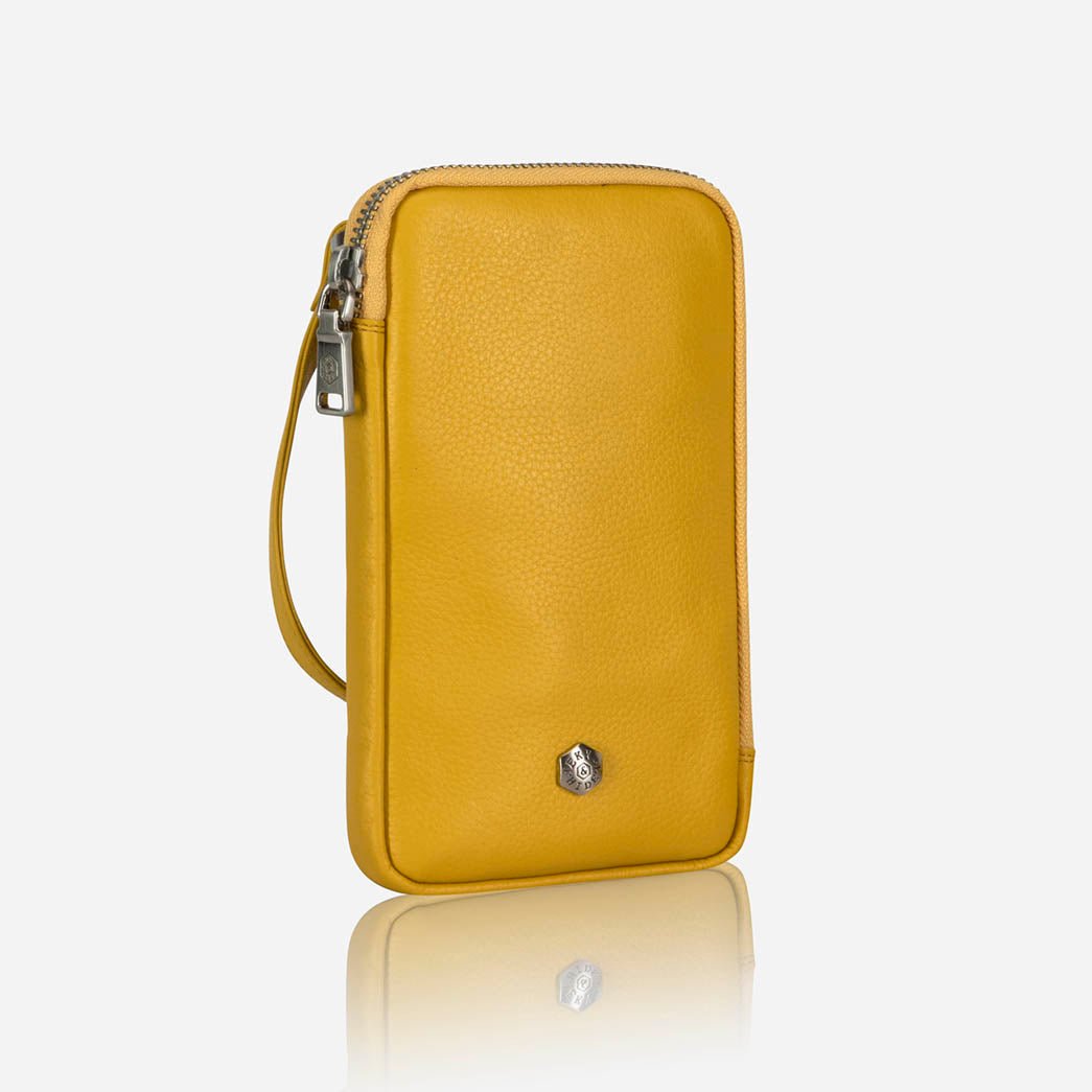Cellphone Pouch with Strap, Yellow