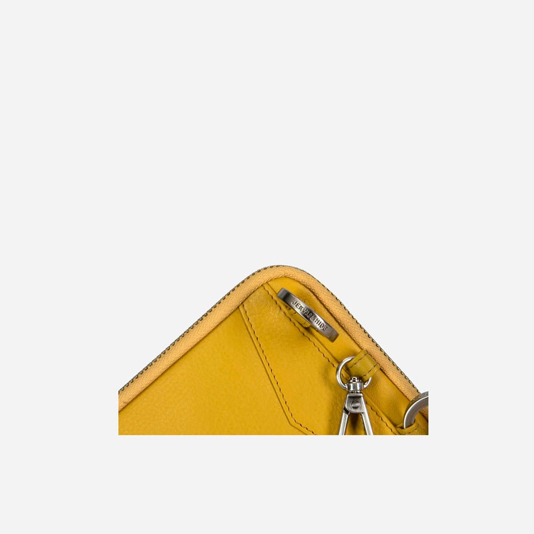 Cellphone Pouch with Strap, Yellow