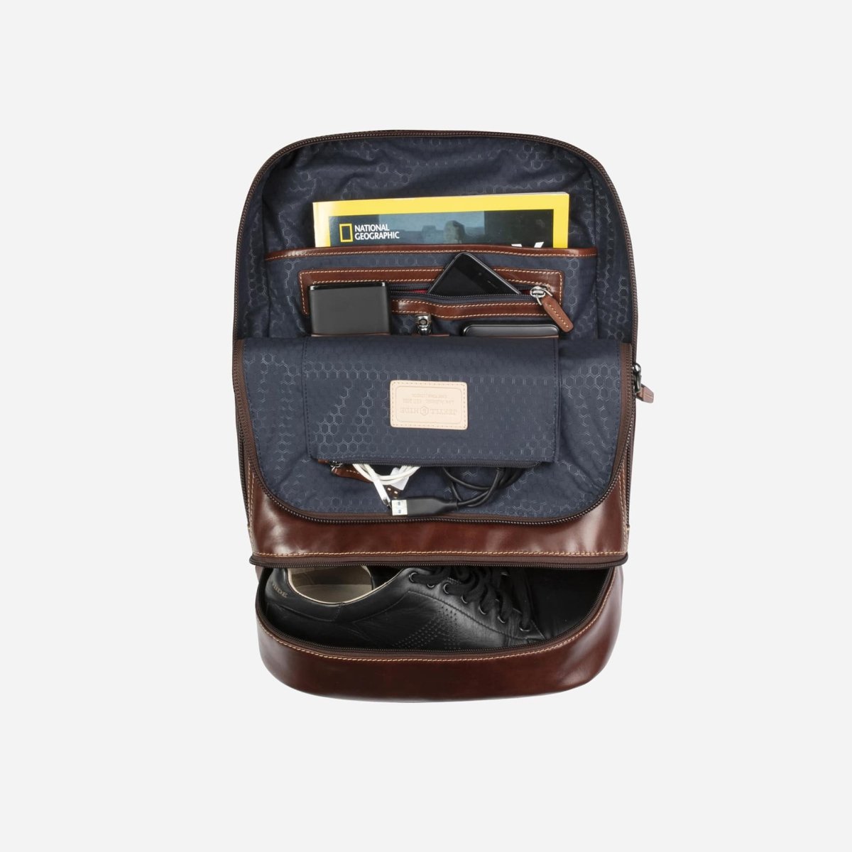 Double Compartment Travel Backpack 43cm