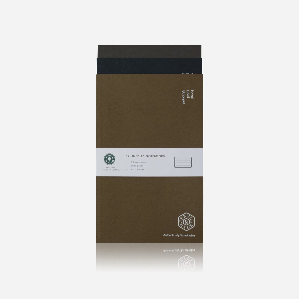 A5 Notebook Set 80 Pages (pack of 3)