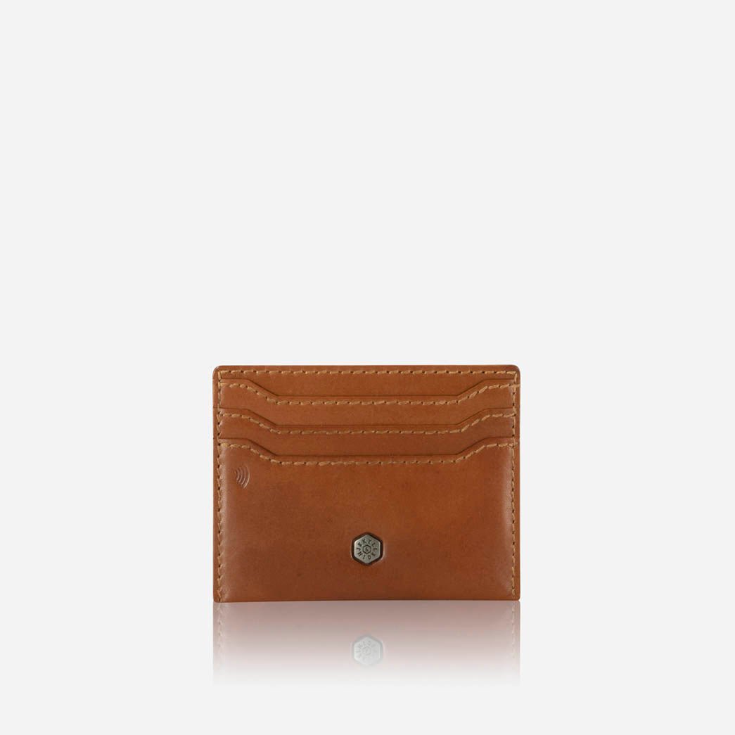 Slim Card Holder, Tan
