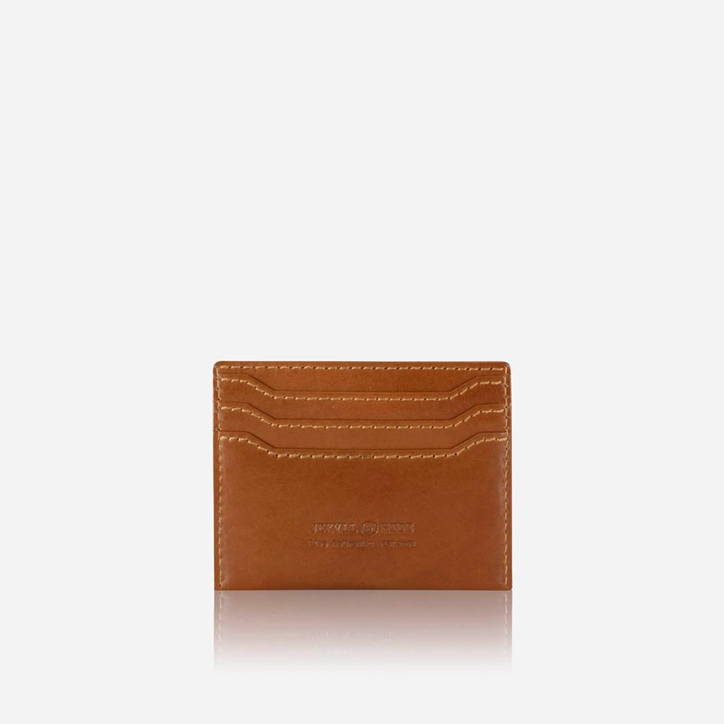 Slim Card Holder, Tan