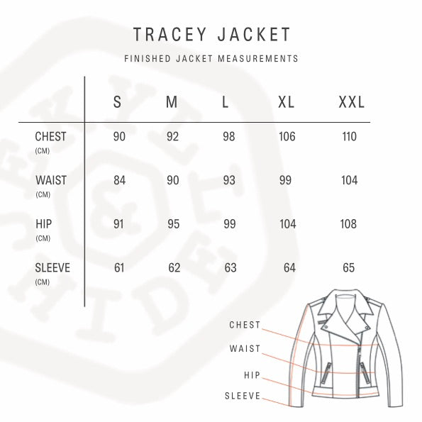 Tracey Ladies Biker Jacket