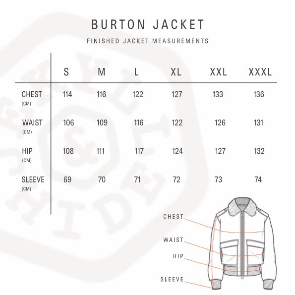 Burton Mandarin Collar Leather Jacket, Cognac