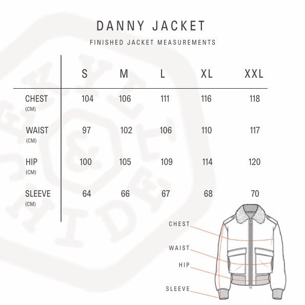 Danny Biker Jacket Black