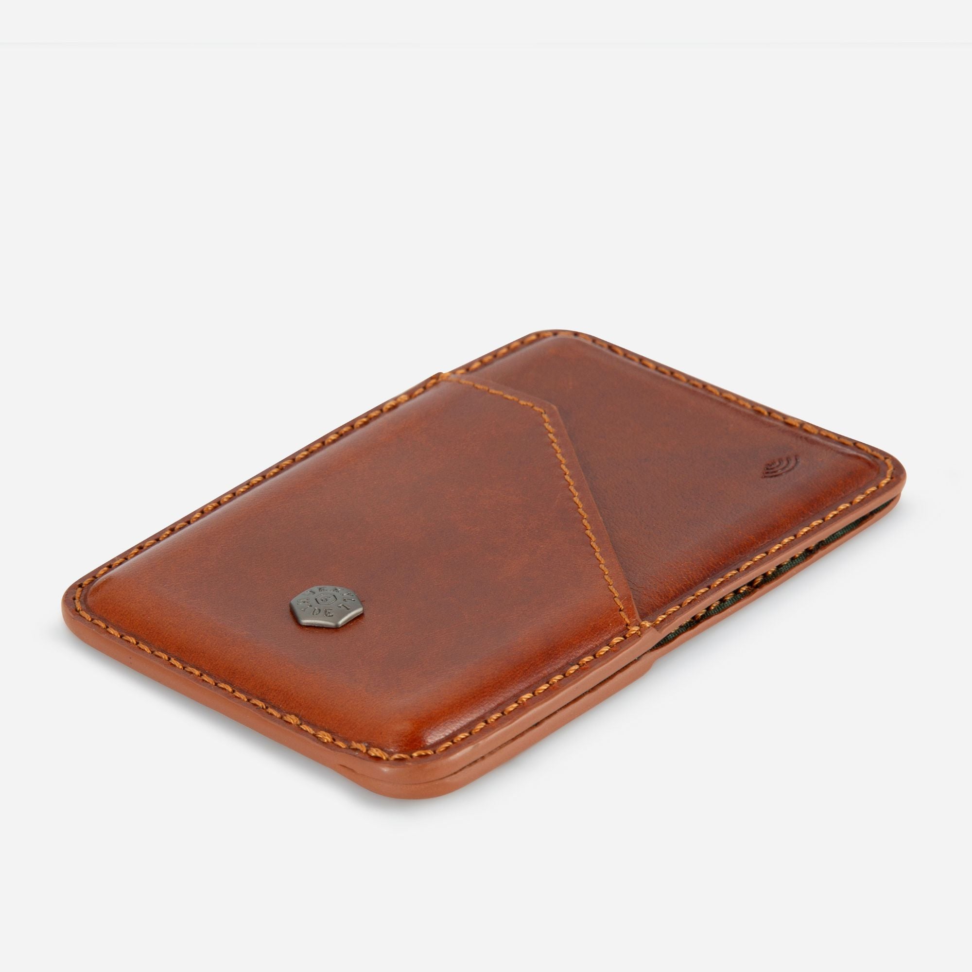 Slim Leather Front Pocket Card Holder