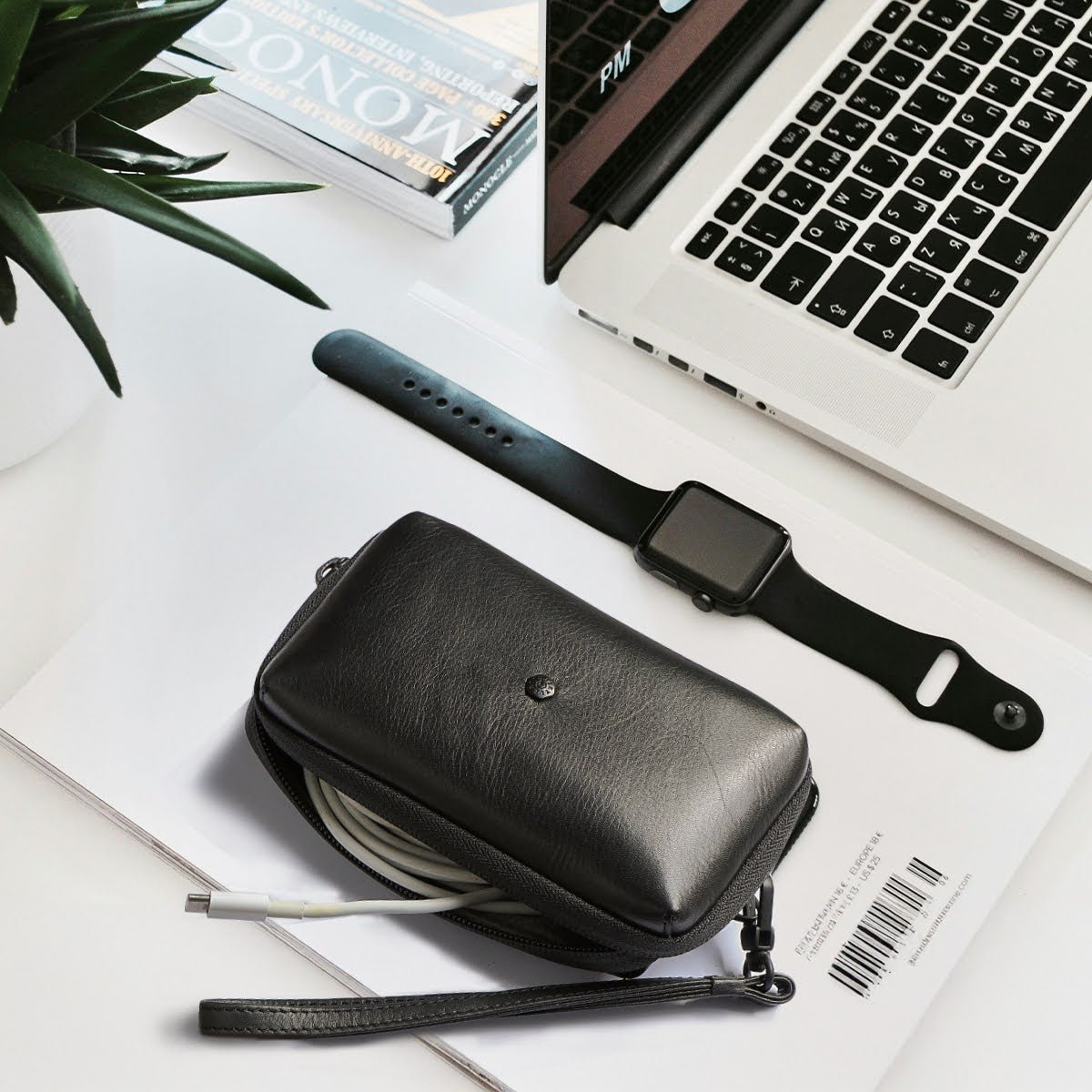 Zip Around Cable Pouch