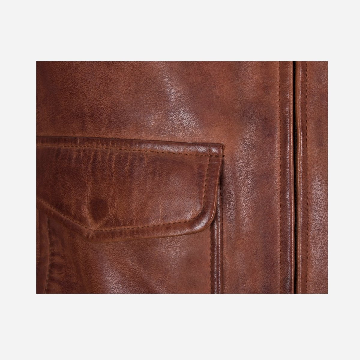 BOMBER JACKET, CHESTNUT - Jekyll and Hide SA