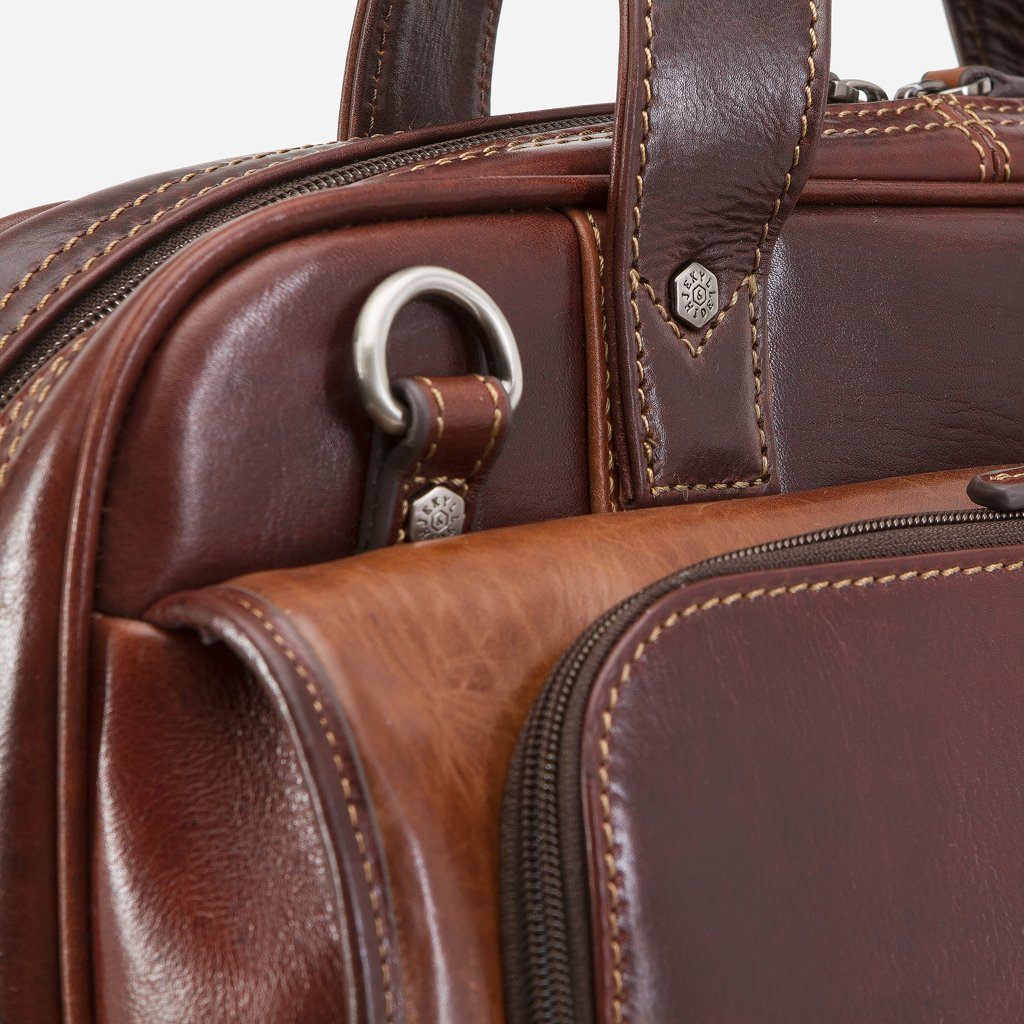 Large Multi Compartment Briefcase - Jekyll and Hide SA
