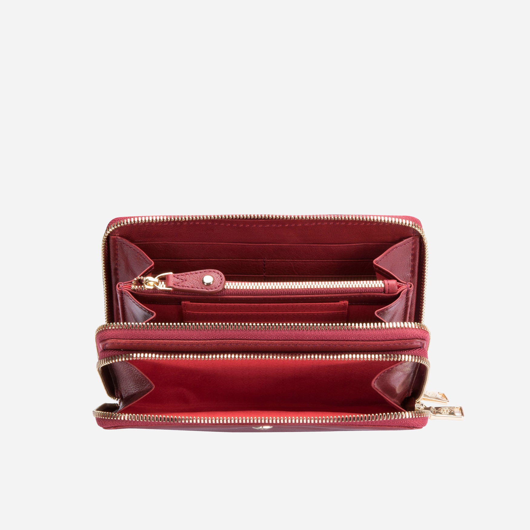 Ladies Purse with Detachable Strap, Red - Jekyll and Hide SA
